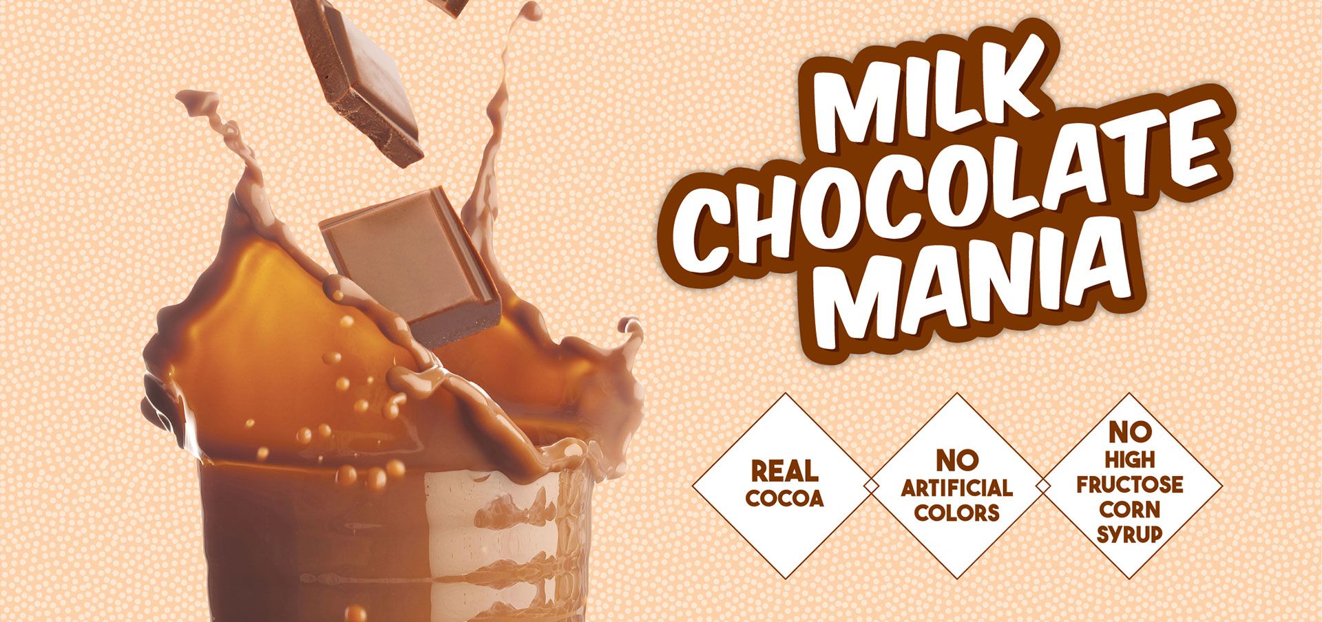 milk chocolate mania label image