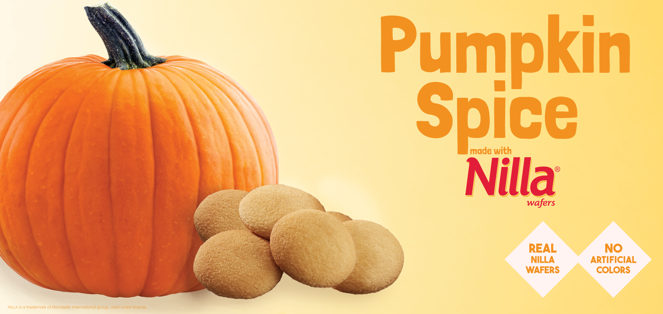 Pumpkin Spice made with Nilla Wafers label image