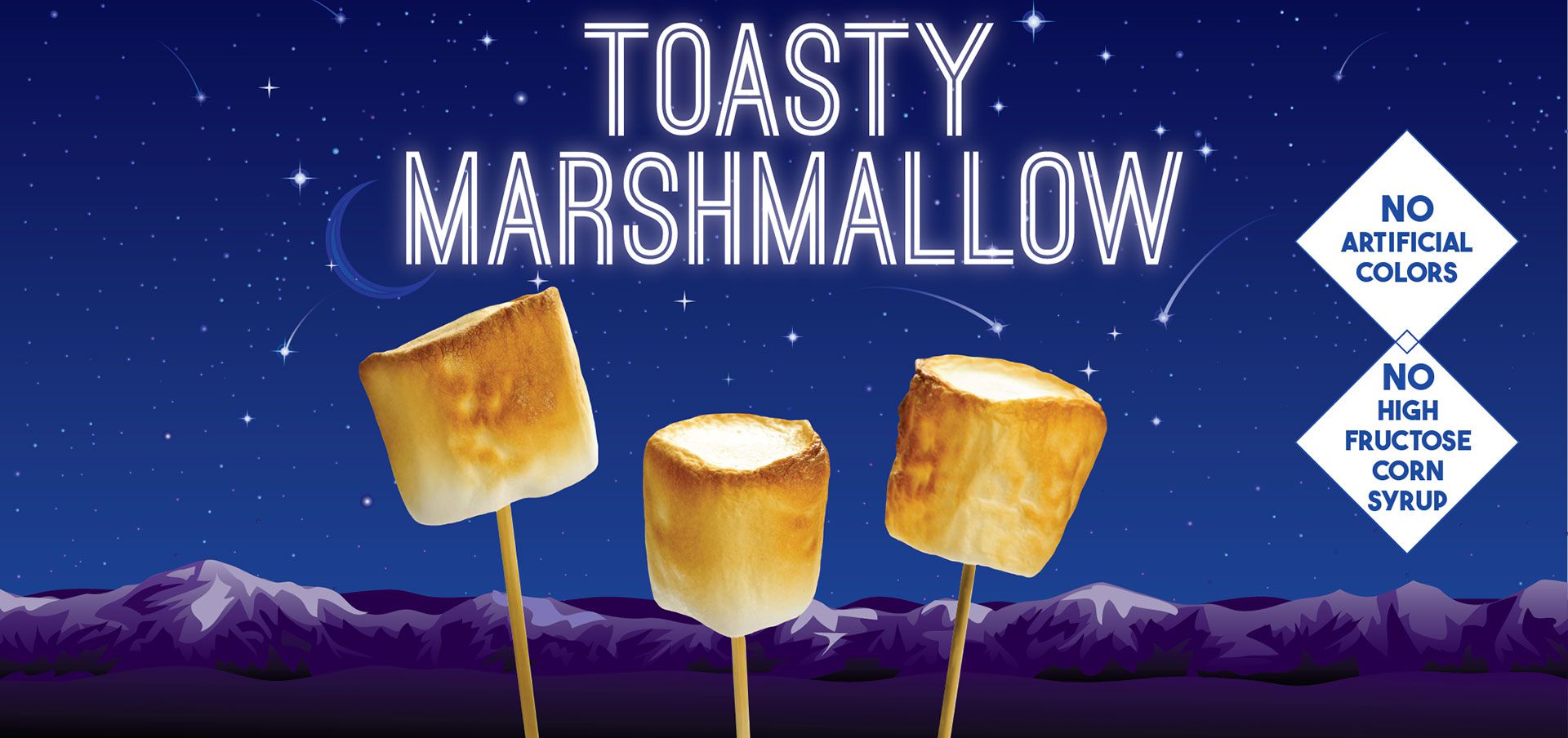 toasty marshmallow label image