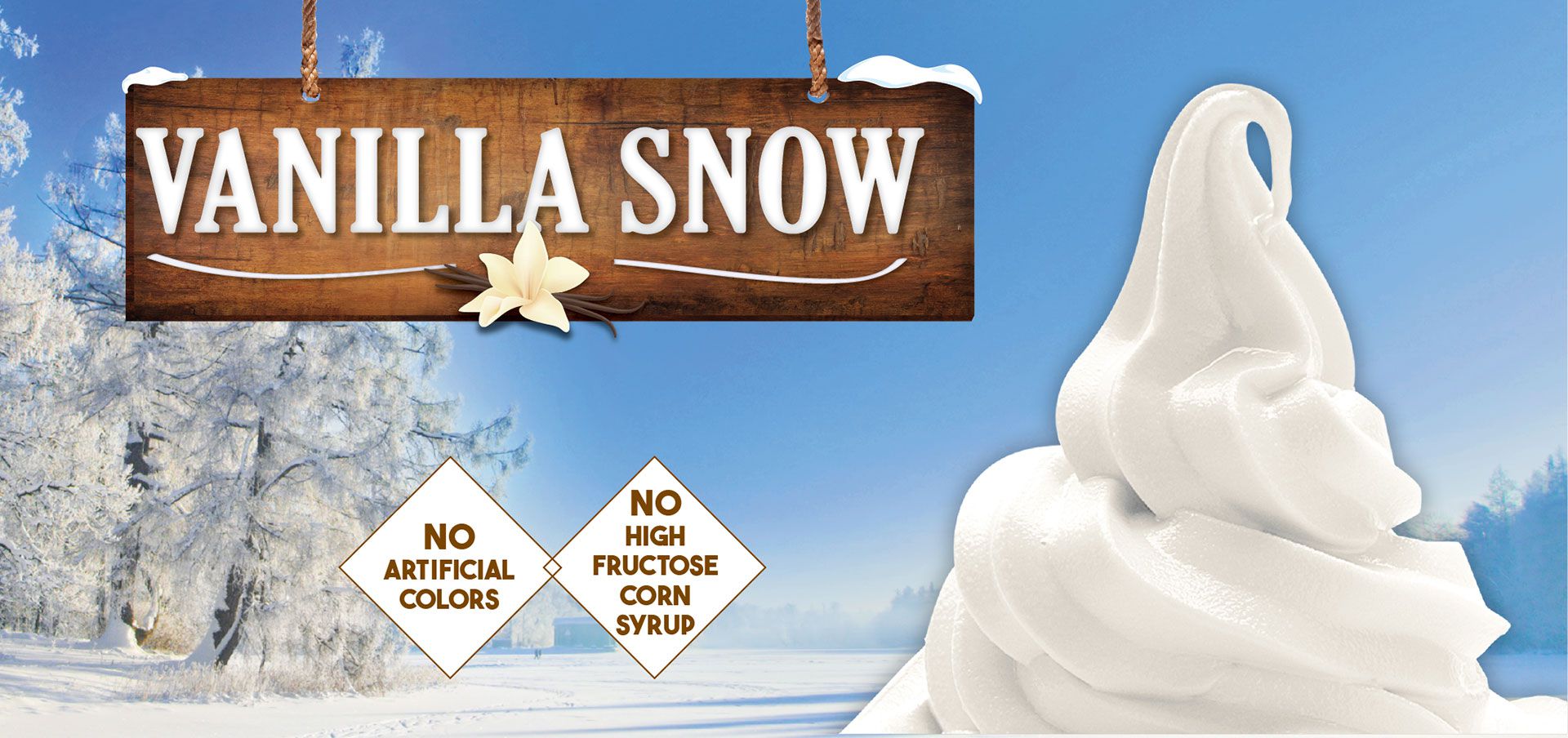 vanilla snow label image