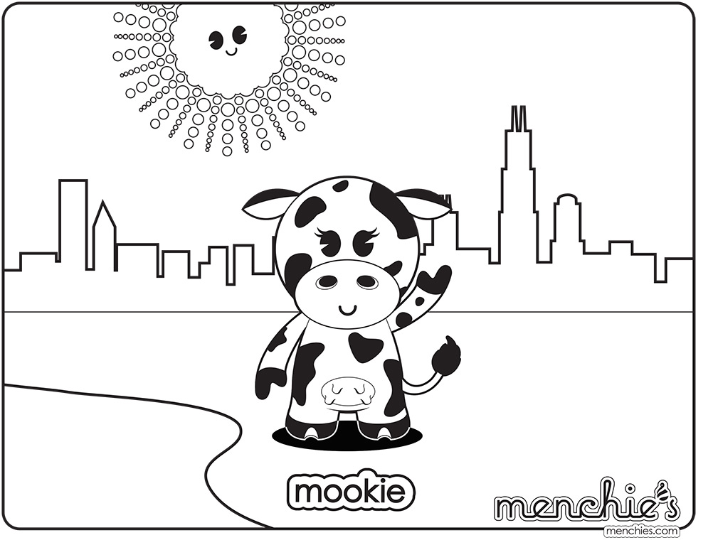 Mookie Coloring sheets
