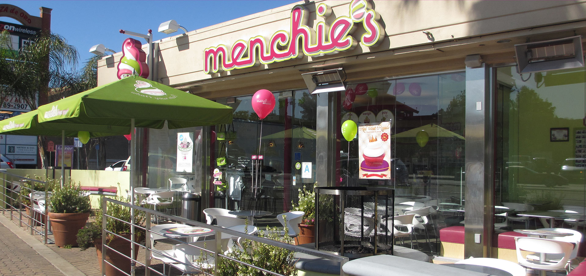 A Menchie's storefront