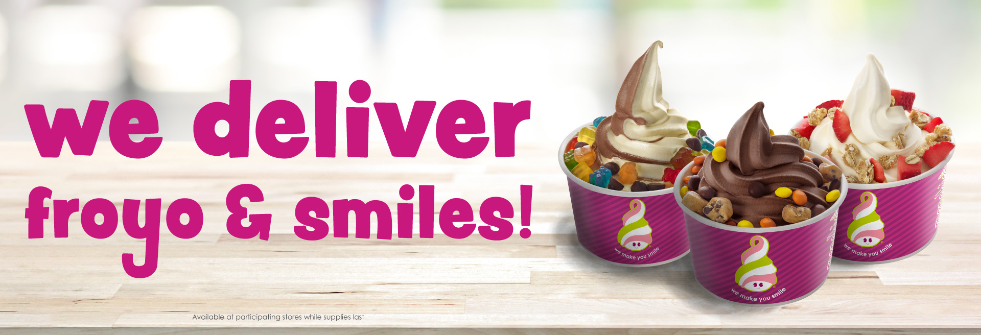 Order Menchie’s delivery today!