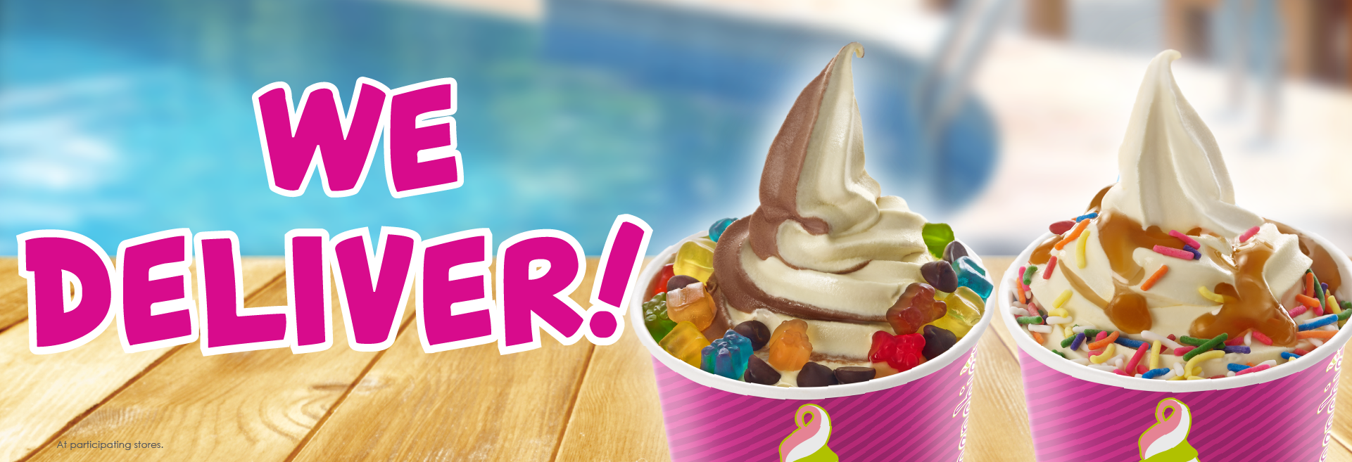 Spend more time with family when you order Menchie’s delivery!