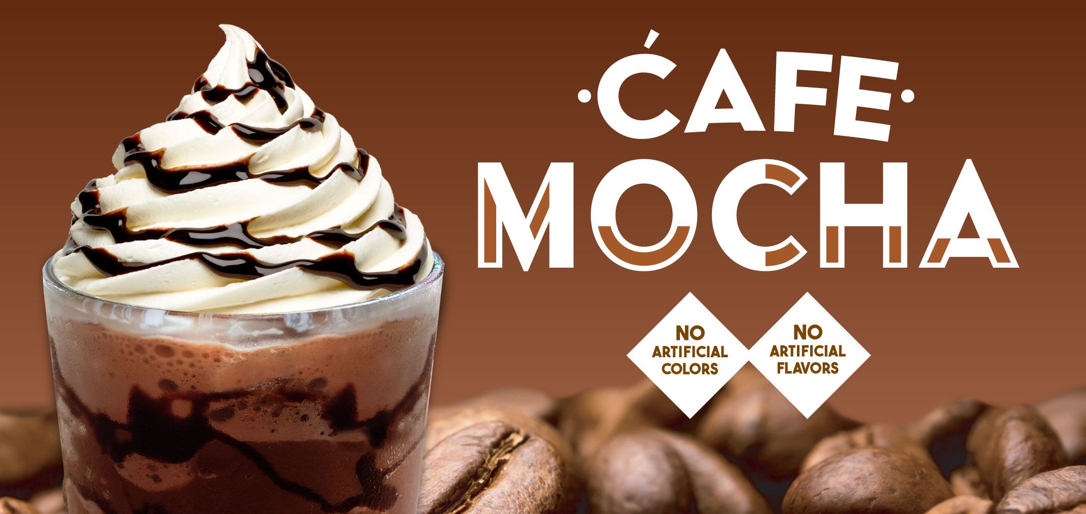 cafe mocha label image