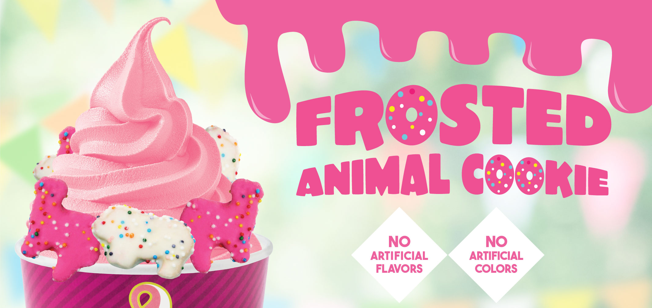 Frosted Animal Cookie label image