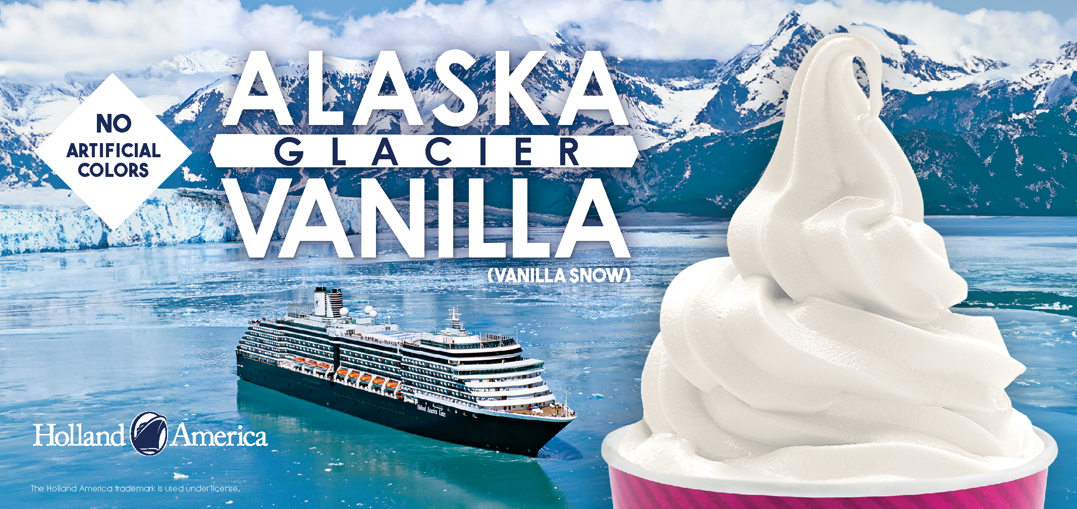 Alaska Glacier Vanilla (Vanilla Snow) label image