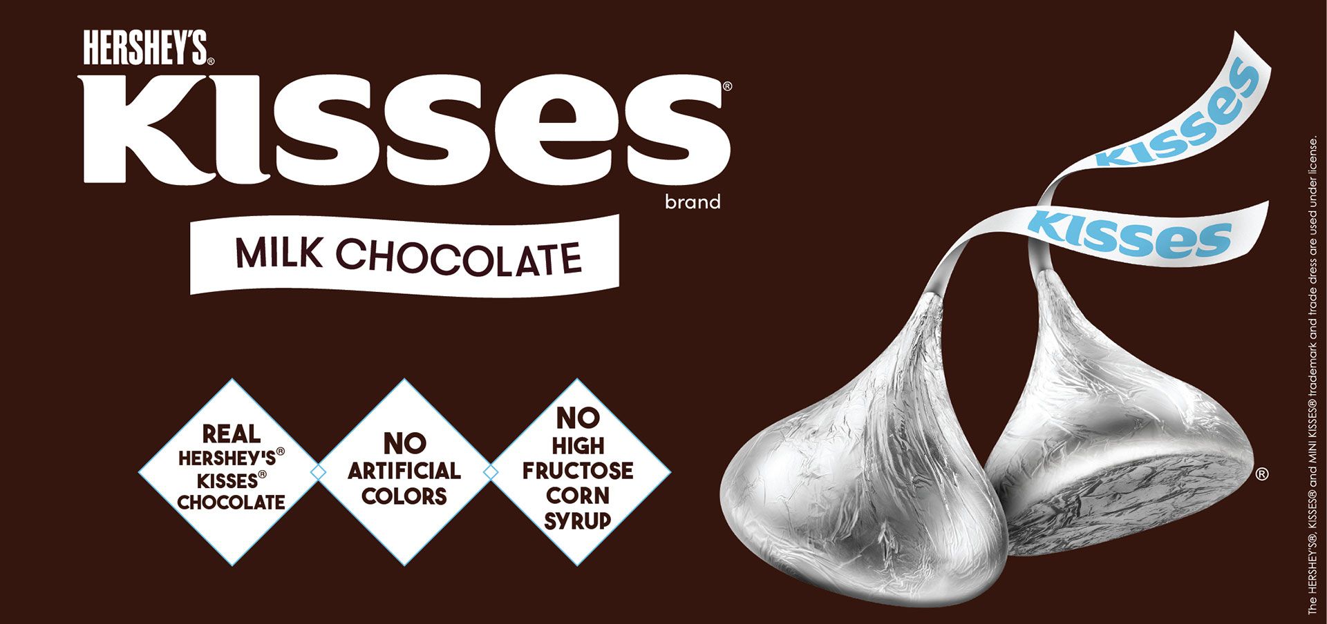 hershey's® kisses® milk chocolate label image