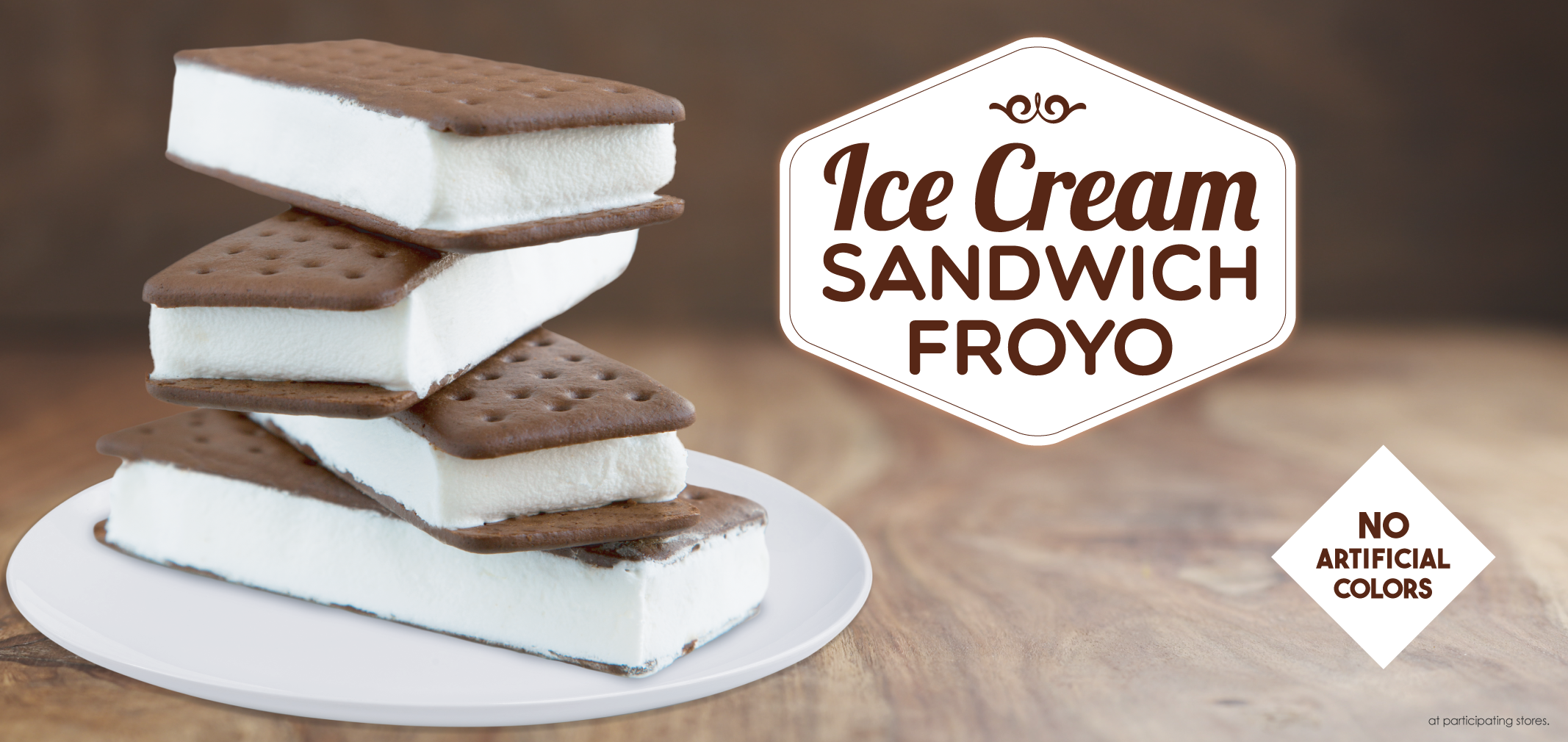 ice cream sandwich label image