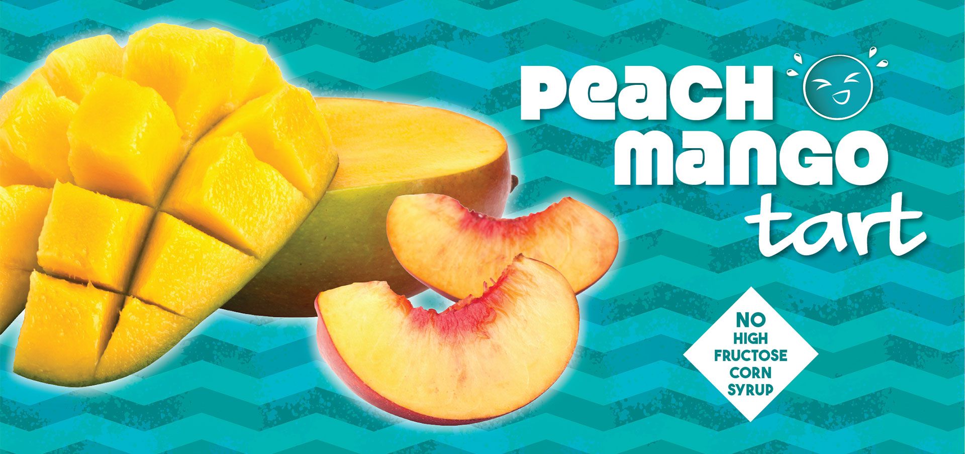 peach mango tart label image