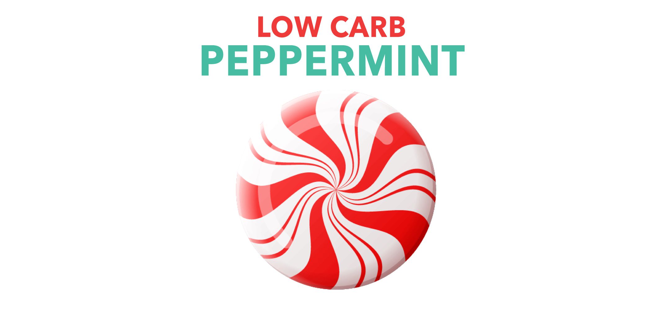 Low Carb Peppermint label image
