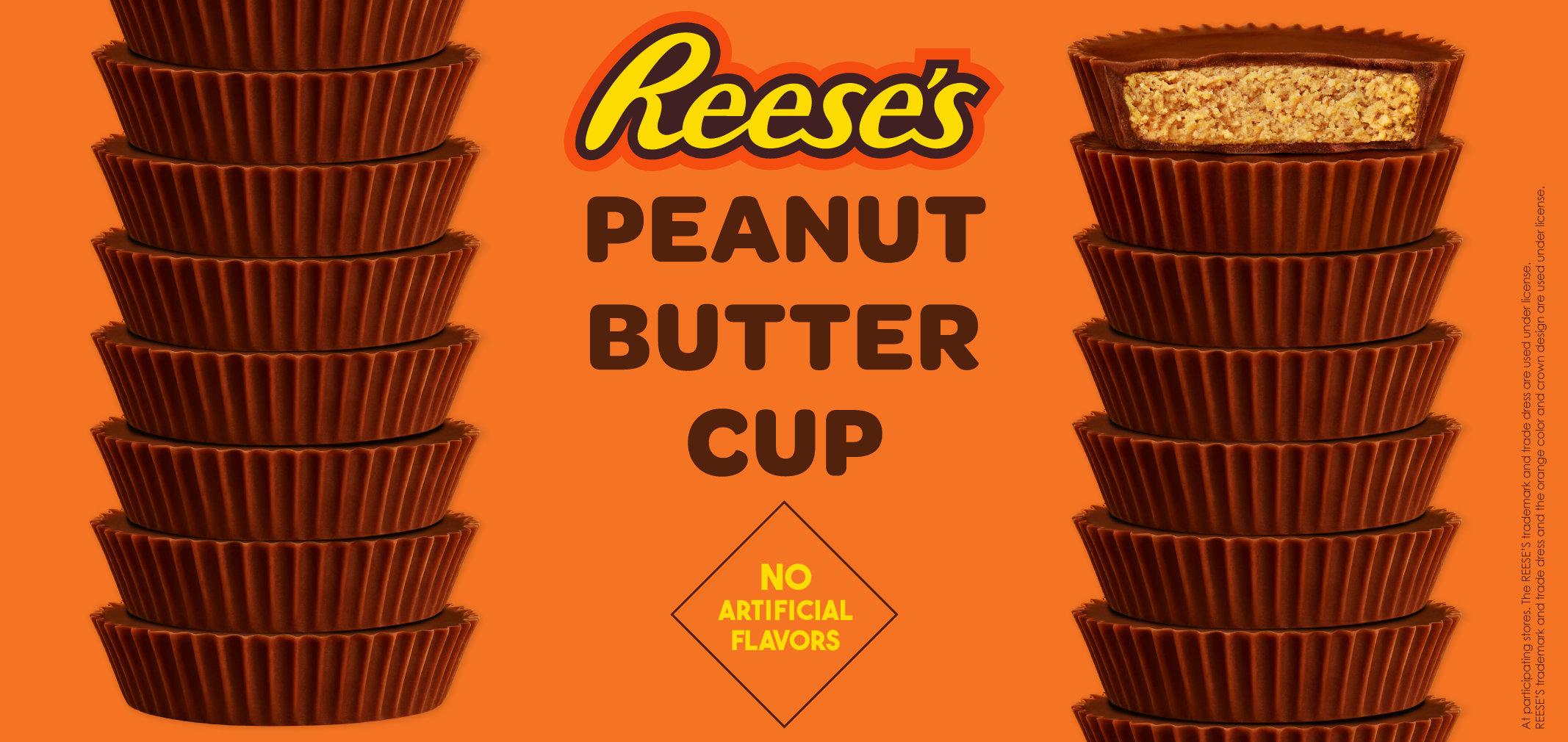 reese’s® peanut butter cup® label image