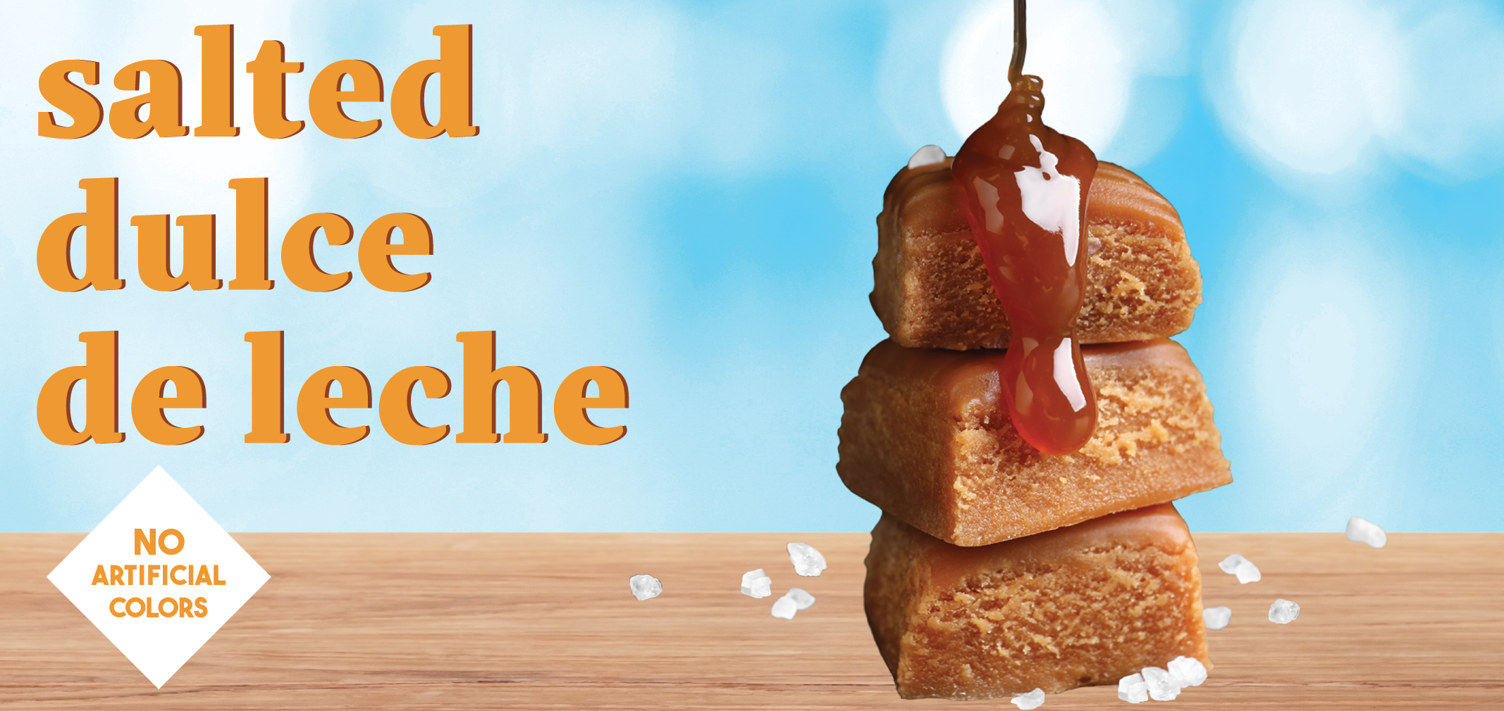 salted dulce de leche label image