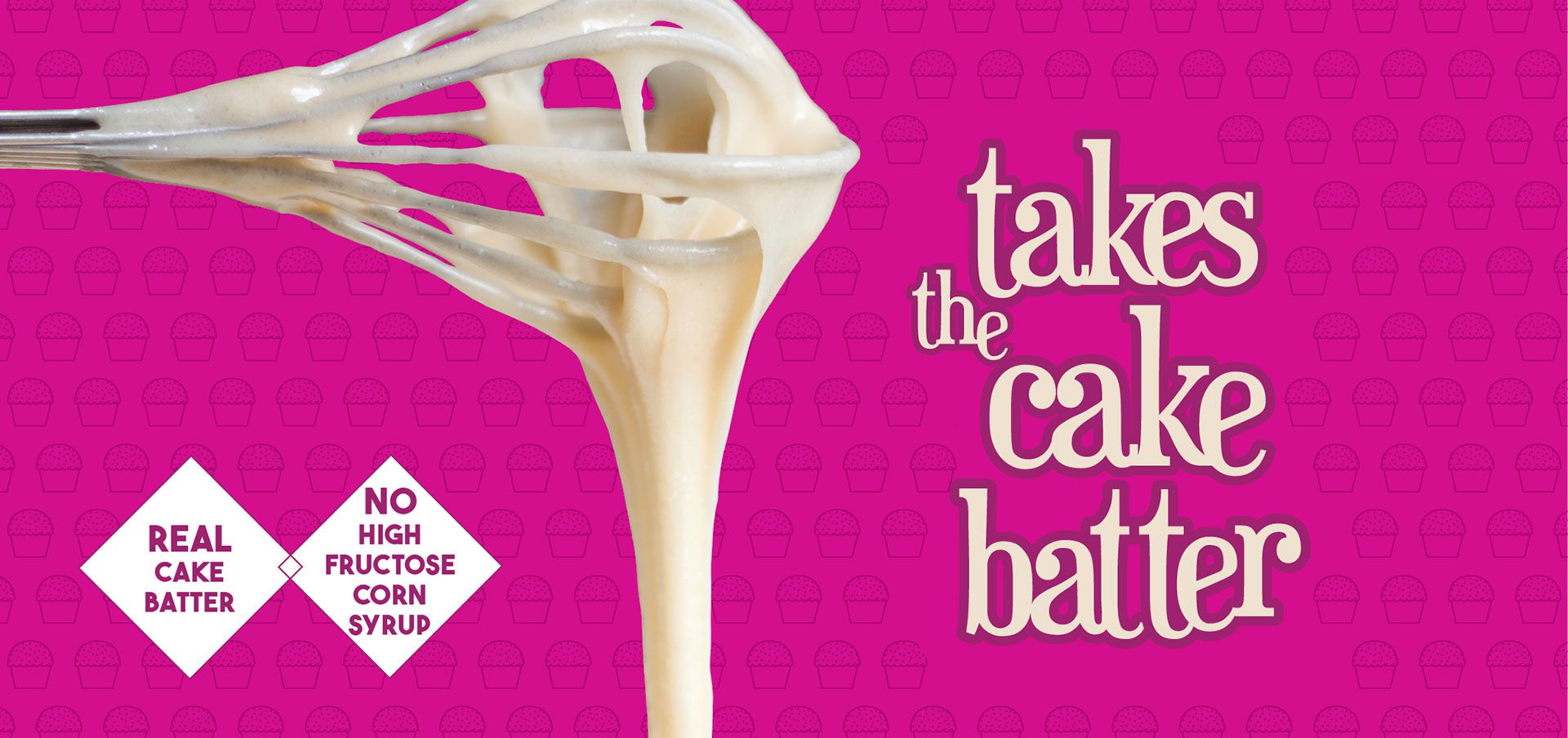 takes the cake batter label image