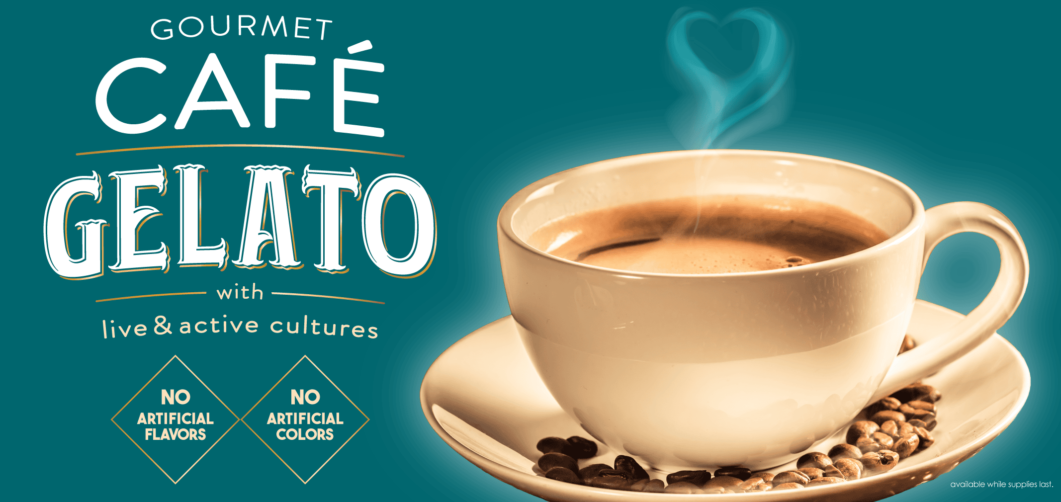 gourmet cafe gelato